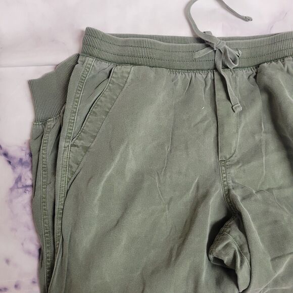 Gap Olive Green Women's Joggers L - Picture 4 of 5